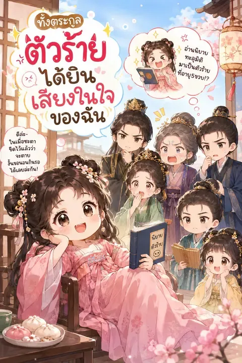 นิยายเสียง ทั้งตระกูลตัวร้ายได้ยินเสียงในใจของฉัน